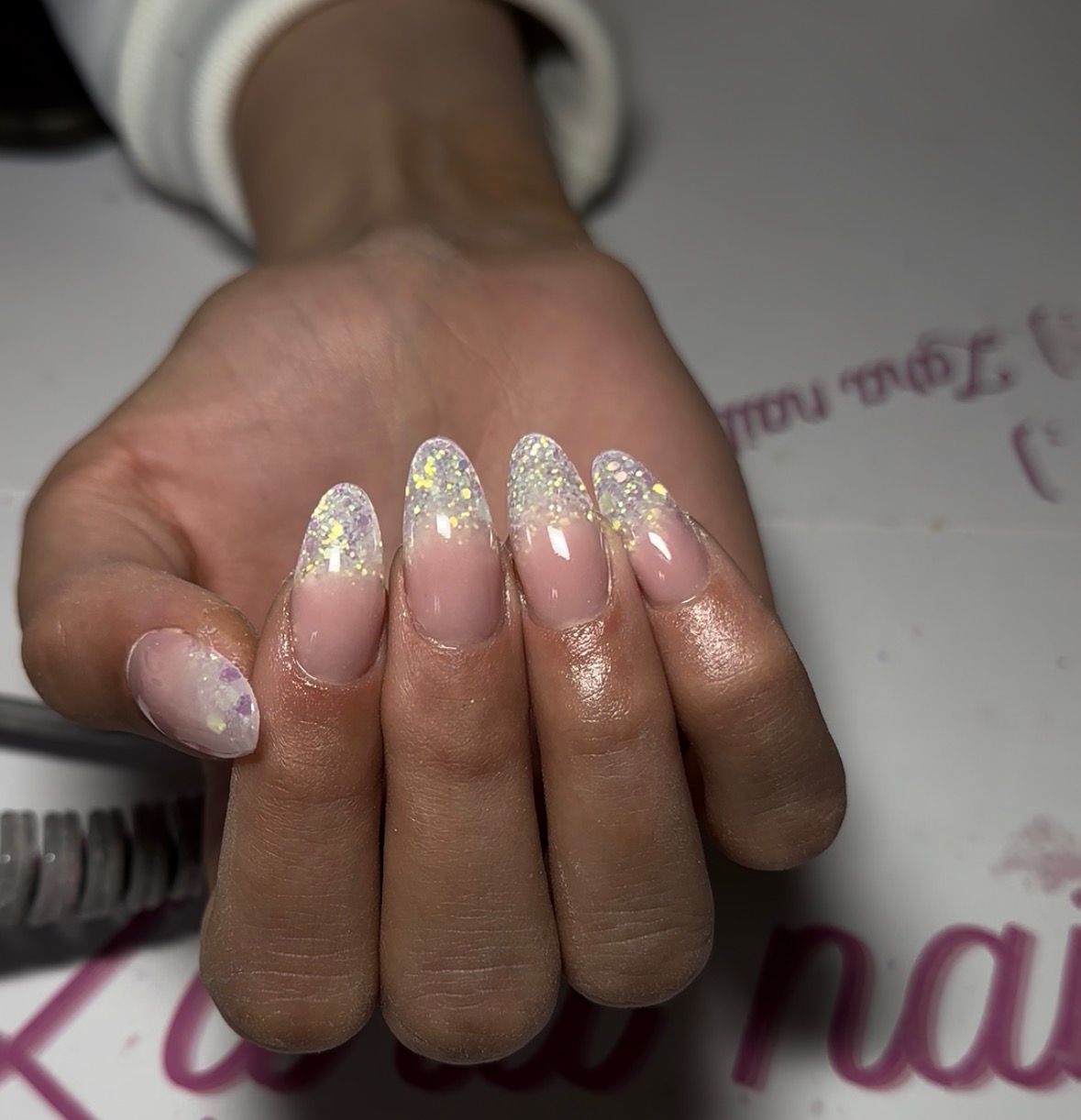 Glitter Magic nail design 8